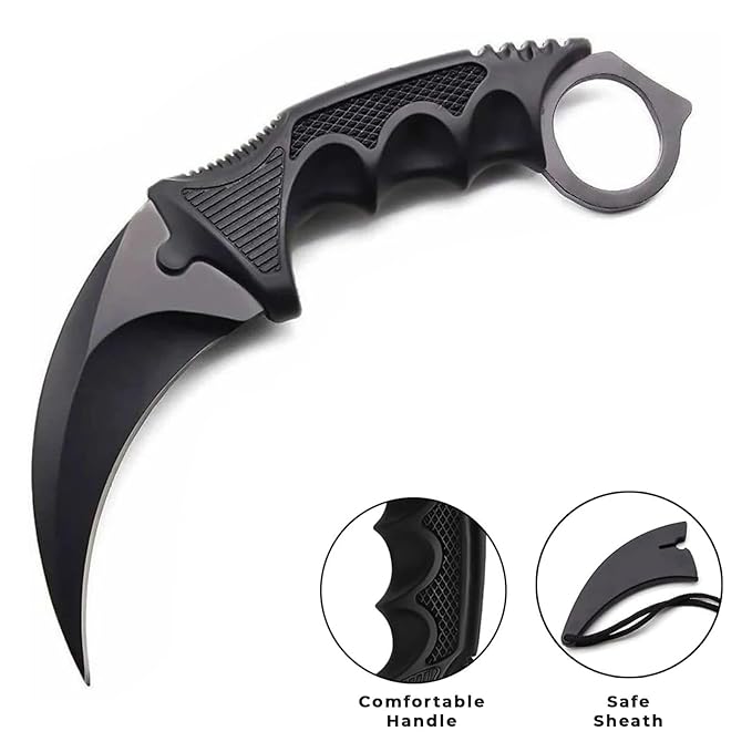 Premium Black Chef Knife