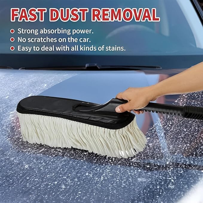 Car Duster Brush –Scratch-Free Vehicle Cleaning Tool